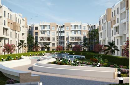 Apartment - 1 Bedroom - 1 Bathroom for sale in Aqmar - Al Wahat Road - 6 October City - Giza