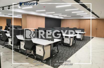 Office Space - Studio - 5 Bathrooms for rent in Bavaria Town - Zahraa El Maadi - Hay El Maadi - Cairo