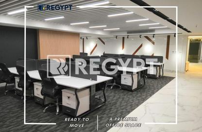Office Space - Studio - 5 Bathrooms for rent in Bavaria Town - Zahraa El Maadi - Hay El Maadi - Cairo