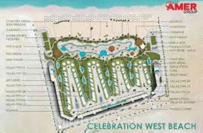 Chalet - 2 Bedrooms - 2 Bathrooms for sale in Celebration West Beach - Ras Al Hekma - North Coast Chalet - 2 Bedrooms - 2 Bathrooms for sale in Celebration West Beach - Ras Al Hekma - North Coast