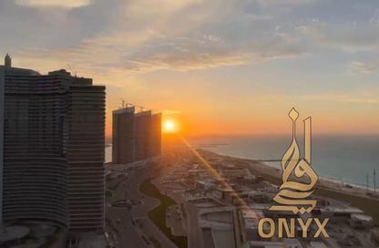 Apartment - 1 Bedroom - 1 Bathroom for sale in North Edge Towers - New Alamein City - Al Alamein - North Coast Apartment - 1 Bedroom - 1 Bathroom for sale in North Edge Towers - New Alamein City - Al Alamein - North Coast