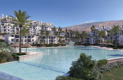 Townhouse - 3 - 2 for sale in IL Monte Galala - Al Ain Al Sokhna - Suez