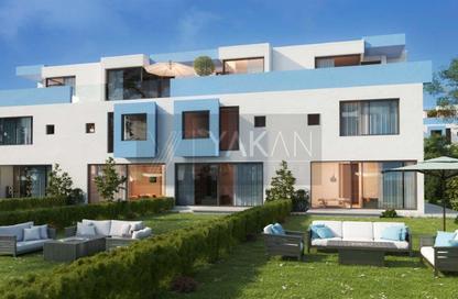 Townhouse - 3 - 2 for sale in IL Monte Galala - Al Ain Al Sokhna - Suez