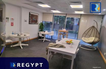 Office Space - Studio - 4 Bathrooms for rent in Cairo Festival City - North Investors Area - New Cairo City - Cairo