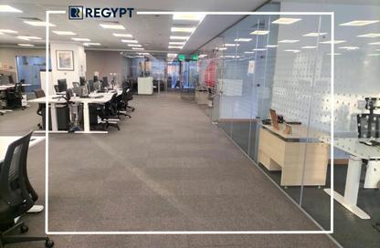 Office Space - Studio - 4 Bathrooms for rent in Cairo Festival City - North Investors Area - New Cairo City - Cairo
