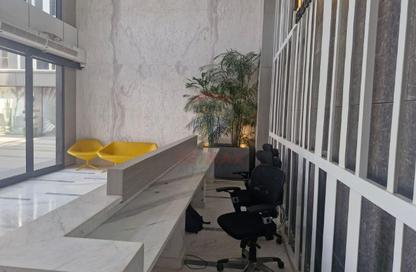 Office Space - Studio - 2 Bathrooms for rent in Plus 90 Mall - North Teseen St. - The 5th Settlement - New Cairo City - Cairo