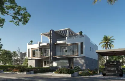 Twin House - 4 Bedrooms - 4 Bathrooms for sale in Swan Lake West - 6 October Compounds - 6 October City - Giza