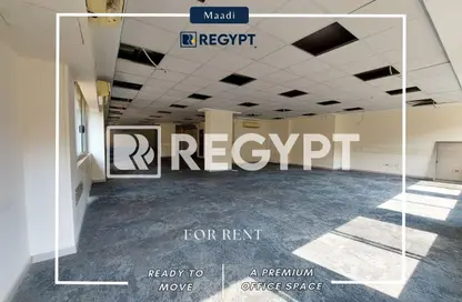 Office Space - 4 Bedrooms - 2 Bathrooms for rent in Cornish El Nile St. - Maadi - Hay El Maadi - Cairo
