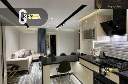 شقة - 2 غرف نوم - 2 حمامات للايجار في شارع عمر بن الخطاب - الرحاب المرحلة الرابعة - الرحاب - مدينة القاهرة الجديدة - القاهرة