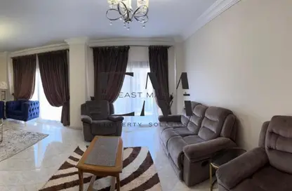 Apartment - 3 Bedrooms - 3 Bathrooms for rent in Abo Mousa Al Ashaari St. - The 1st Settlement - New Cairo City - Cairo