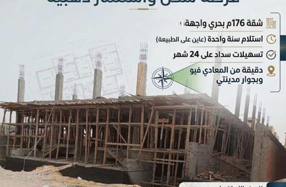 شقة - 3 غرف نوم - 2 حمامات للبيع في المجاورة الرابعة - المنطقة الخامسة - مدينة الشروق - القاهرة