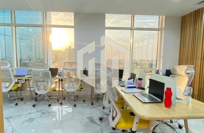 Office Space - Studio - 2 Bathrooms for rent in V90 - North Teseen St. - The 5th Settlement - New Cairo City - Cairo