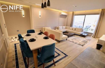 Apartment - 1 - 1 for rent in Palm Hills Village Gate - South Investors Area - New Cairo City - Cairo