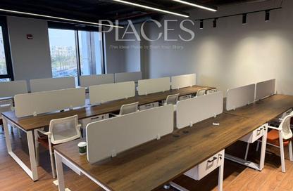 Office Space - Studio - 2 Bathrooms for rent in Hyde Park Business District Mall - South Teseen St. - The 5th Settlement - New Cairo City - Cairo