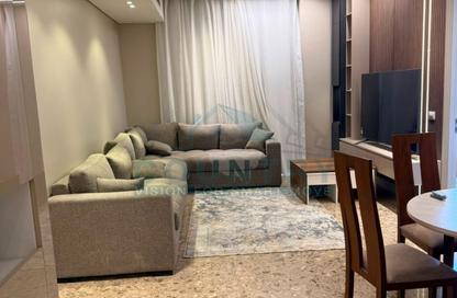 Apartment - 1 Bedroom - 2 Bathrooms for rent in Aljazi Marriott Residences - Mohamed Naguib Axis - North Investors Area - New Cairo City - Cairo