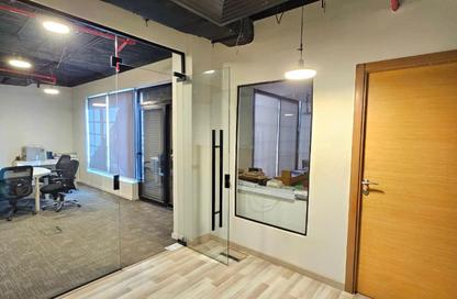 Office Space - Studio - 3 Bathrooms for rent in Bank Center Street - South Teseen St. - The 5th Settlement - New Cairo City - Cairo