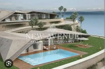 منزل مزدوج - 4 غرف نوم - 4 حمامات للبيع في المونت جلاله - العين السخنة - السويس