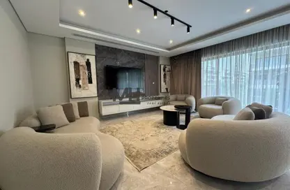 Apartment - 3 Bedrooms - 4 Bathrooms for rent in Lake View Residence - 5th Settlement Compounds - The 5th Settlement - New Cairo City - Cairo