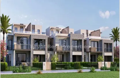 Townhouse - 3 Bedrooms - 5 Bathrooms for sale in Garden Lakes - 6 October Compounds - 6 October City - Giza