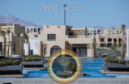 Chalet - 2 Bedrooms - 1 Bathroom for sale in Makadi Heights - Makadi Orascom Resort - Makadi - Hurghada - Red Sea