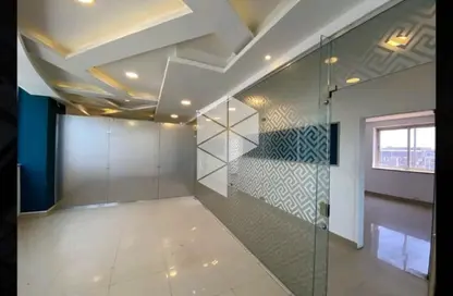 Office Space - 5 Bedrooms - 3 Bathrooms for rent in Bank Center Street - South Teseen St. - The 5th Settlement - New Cairo City - Cairo