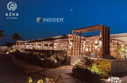 Chalet - 2 Bedrooms - 2 Bathrooms for sale in Azha - Al Ain Al Sokhna - Suez