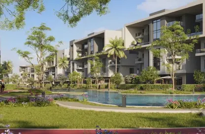 Apartment - 2 Bedrooms - 2 Bathrooms for sale in Qamary - R8 - New Capital City - Cairo