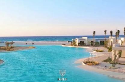 Chalet - 2 Bedrooms - 2 Bathrooms for sale in The Med - Ras Al Hekma - North Coast