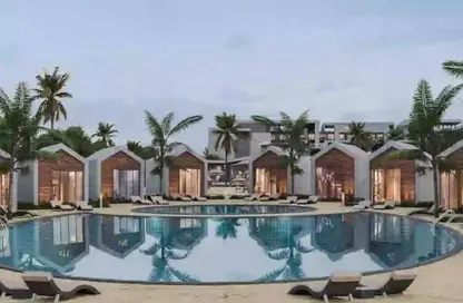 شاليه - 2 غرف نوم - 1 حمام للبيع في رمال - راس الحكمة - الساحل الشمالي