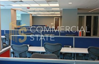Office Space - Studio - 1 Bathroom for rent in Bank Center Street - South Teseen St. - The 5th Settlement - New Cairo City - Cairo