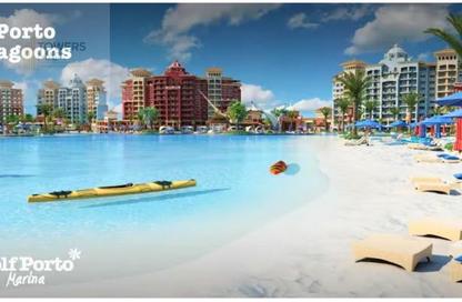 Chalet - 2 Bedrooms - 1 Bathroom for sale in Golf Porto Marina - Al Alamein - North Coast