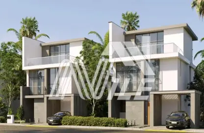 Twin House - 5 Bedrooms - 5 Bathrooms for sale in Saada Compound - New Cairo City - Cairo