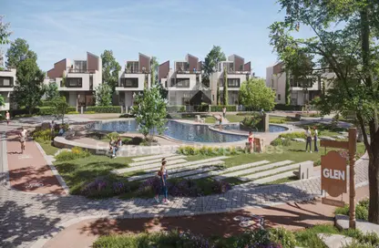 Apartment - 3 Bedrooms - 3 Bathrooms for sale in Creek Town - The 1st Settlement - New Cairo City - Cairo