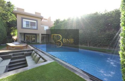Villa - 4 Bedrooms - 5 Bathrooms for rent in Al Jazeera - 5th Settlement Compounds - The 5th Settlement - New Cairo City - Cairo