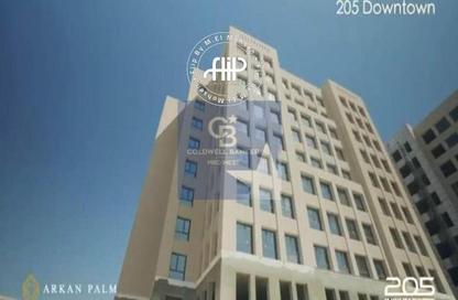 Office Space - 2 Bedrooms - 1 Bathroom for sale in Arkan Palm 205 - Sheikh Zayed Compounds - Sheikh Zayed City - Giza