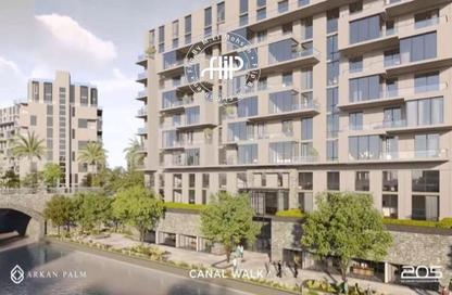 Office Space - 2 Bedrooms - 1 Bathroom for sale in Arkan Palm 205 - Sheikh Zayed Compounds - Sheikh Zayed City - Giza
