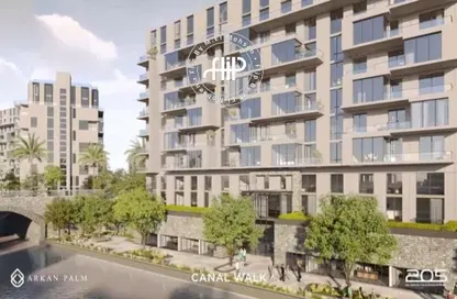 Office Space - 2 Bedrooms - 1 Bathroom for sale in Arkan Palm 205 - Sheikh Zayed Compounds - Sheikh Zayed City - Giza