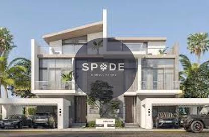 Twin House - 4 Bedrooms - 5 Bathrooms for sale in Saada Compound - New Cairo City - Cairo