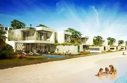 Chalet - 2 Bedrooms - 2 Bathrooms for sale in Azha North - Ras Al Hekma - North Coast