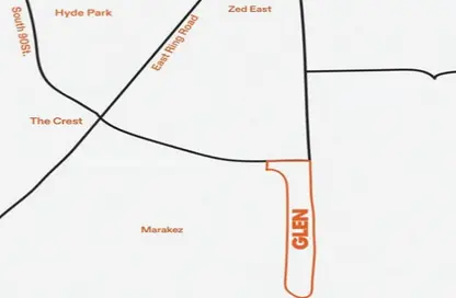 شقة - 2 غرف نوم - 2 حمامات للبيع في جلين - التجمع السادس - مدينة القاهرة الجديدة - القاهرة