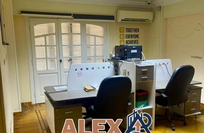 Office Space - Studio - 2 Bathrooms for rent in Kafr Abdo St. - Kafr Abdo - Roushdy - Hay Sharq - Alexandria