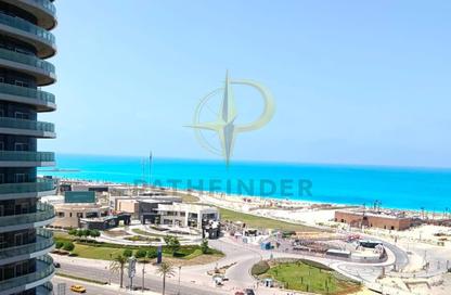 شاليه - غرفة نوم - 2 حمامات للبيع في نورث ايدج تاورز - مدينة العلمين الجديدة - العلمين - الساحل الشمالي