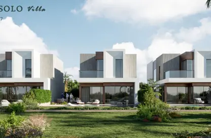 Villa - 4 Bedrooms - 5 Bathrooms for sale in Solana - New Zayed City - Sheikh Zayed City - Giza