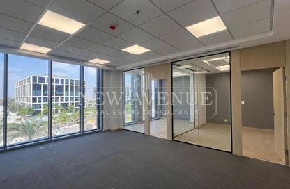 Office Space - Studio - 2 Bathrooms for rent in Cairo Festival City - North Investors Area - New Cairo City - Cairo