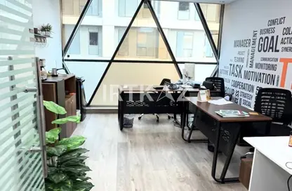 Office Space - 1 Bedroom - 1 Bathroom for rent in Cairo Business Plaza - North Teseen St. - The 5th Settlement - New Cairo City - Cairo