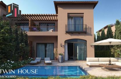 Twin House - 4 Bedrooms - 3 Bathrooms for sale in Village West - Sheikh Zayed Compounds - Sheikh Zayed City - Giza