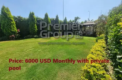 فيلا - 6 غرف نوم - 7 حمامات للايجار في كايرو فيستيفال سيتى - المستثمرين الشمالية - مدينة القاهرة الجديدة - القاهرة