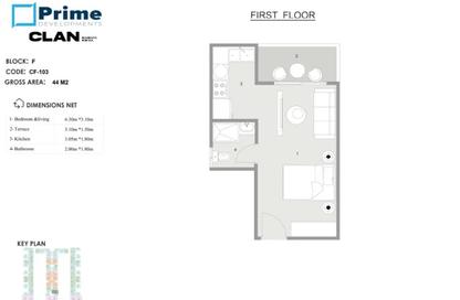 Apartment - Studio - 1 Bathroom for sale in Magawish - Hurghada - Red Sea Apartment - Studio - 1 Bathroom for sale in Magawish - Hurghada - Red Sea