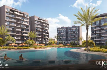 Apartment - 2 Bedrooms - 2 Bathrooms for sale in DeJoya 4 - New Capital City - Cairo
