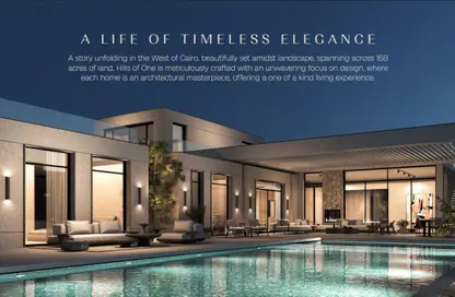 فيلا - 4 غرف نوم - 4 حمامات للبيع في هيلز أوف وان - مدينة زايد الجديدة - الشيخ زايد - الجيزة